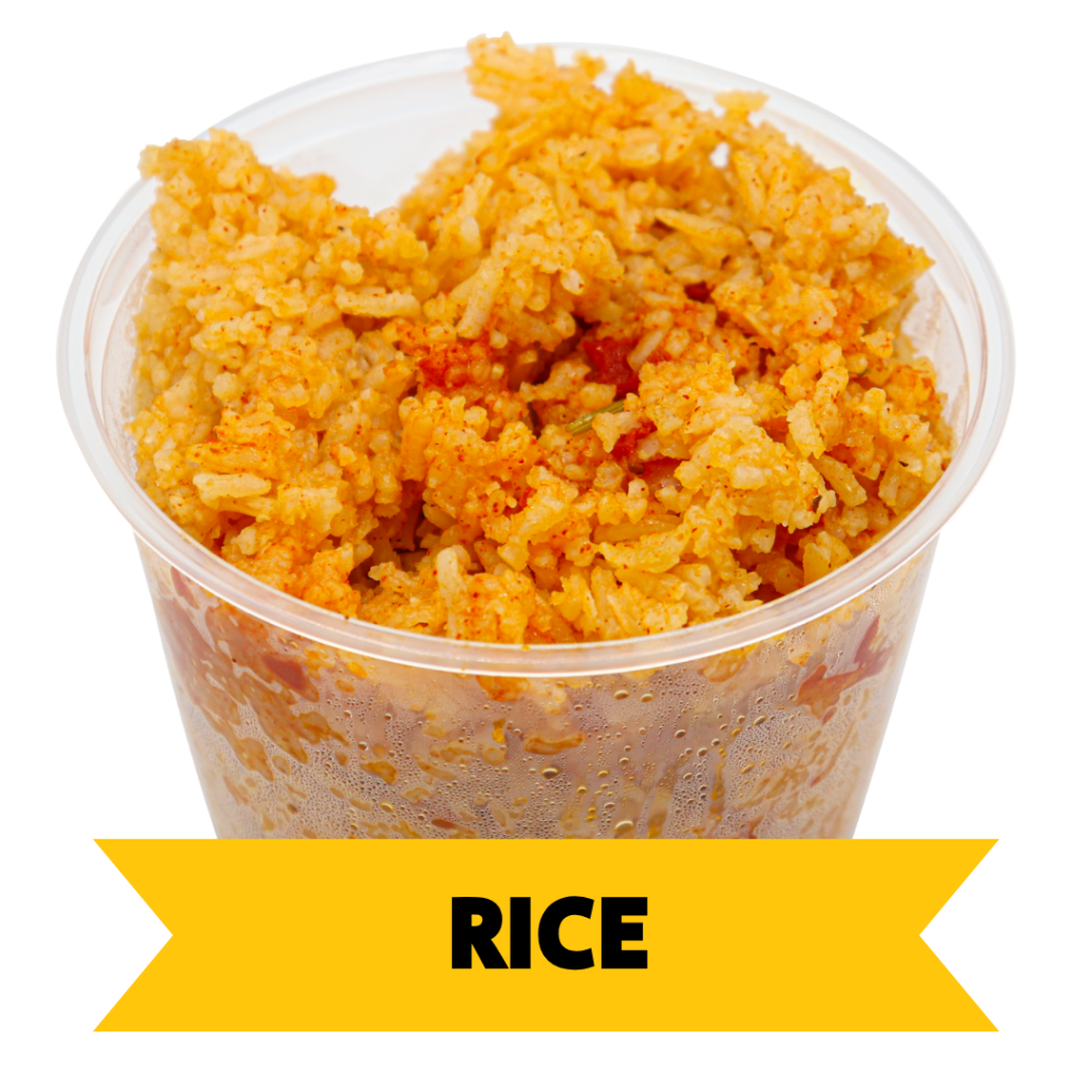 Rice side at Golden Rotisserie
